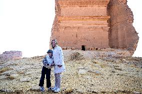 Georgia Meloni Visits Saudi Arabia - Al Ula