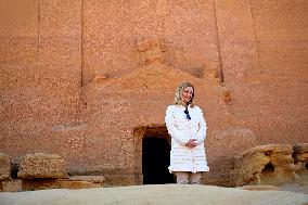 Georgia Meloni Visits Saudi Arabia - Al Ula