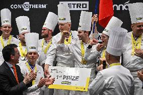 Team France With Paul Marcon Wins 1St Prize During The Bocuse D Or Finale - Lyon