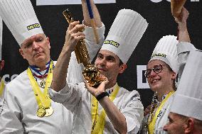 Team France With Paul Marcon Wins 1St Prize During The Bocuse D Or Finale - Lyon