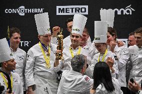 Team France With Paul Marcon Wins 1St Prize During The Bocuse D Or Finale - Lyon