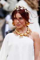 PFW - Schiaparelli Arrivals