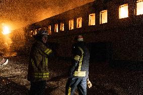 Russian Strike Civilian company With Drone - Kharkiv