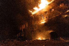 Russian Strike Civilian company With Drone - Kharkiv