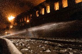 Russian Strike Civilian company With Drone - Kharkiv