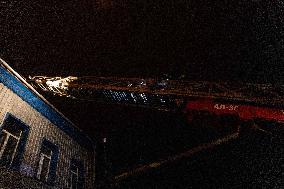 Russian Strike Civilian company With Drone - Kharkiv