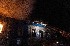 Russian Strike Civilian company With Drone - Kharkiv