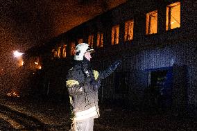 Russian Strike Civilian company With Drone - Kharkiv