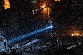 Russian Strike Civilian company With Drone - Kharkiv