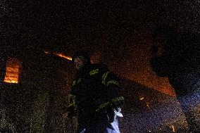 Russian Strike Civilian company With Drone - Kharkiv