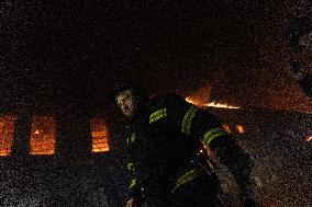 Russian Strike Civilian company With Drone - Kharkiv