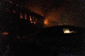 Russian Strike Civilian company With Drone - Kharkiv