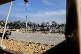 Displaced Palestinians Returned To Northern Gaza