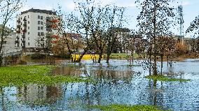 Rennes Hit By Historic Flooding