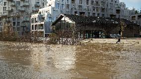 Rennes Hit By Historic Flooding