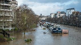 Rennes Hit By Historic Flooding