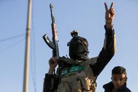 Displaced Palestinians Returned To Northern Gaza