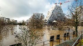 Rennes Hit By Historic Flooding
