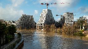 Rennes Hit By Historic Flooding