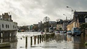 Rennes Hit By Historic Flooding