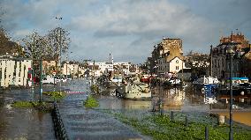 Rennes Hit By Historic Flooding