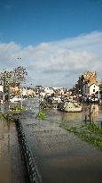 Rennes Hit By Historic Flooding