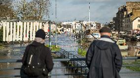 Rennes Hit By Historic Flooding