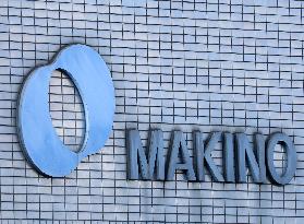 Makino Milling Machine signboard and logo