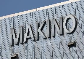 Makino Milling Machine signboard and logo