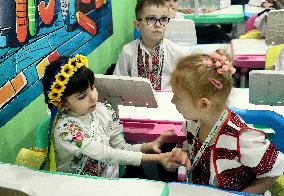 Second underground school opens in Kharkiv
