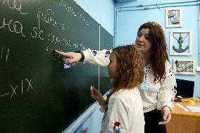 Second underground school opens in Kharkiv