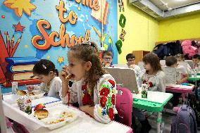 Second underground school opens in Kharkiv