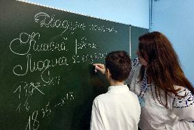 Second underground school opens in Kharkiv