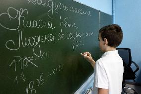 Second underground school opens in Kharkiv