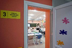 Second underground school opens in Kharkiv