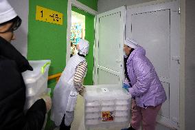 Second underground school opens in Kharkiv