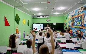Second underground school opens in Kharkiv