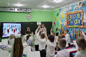 Second underground school opens in Kharkiv