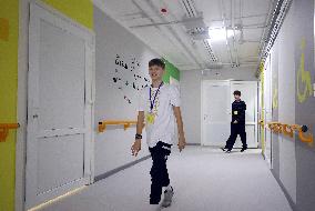 Second underground school opens in Kharkiv