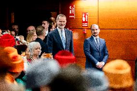 King Felipe VI Awarded With Honor Medal of Carlos III University - Madrid