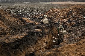 Live fire exercise of 110th Territorial Defence Brigade in Zaporizhzhia direction