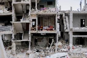 Views Of Rafah Show Widespread Destruction After Months Of War - Gaza