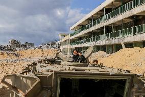 Views Of Rafah Show Widespread Destruction After Months Of War - Gaza