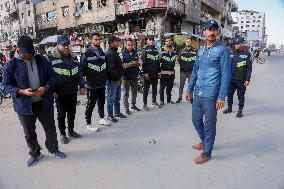 Palestinian Public Order Police Forces - Gaza