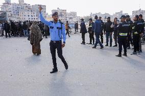Palestinian Public Order Police Forces - Gaza