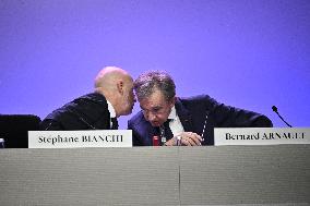 Luxury Group LVMH Group's 2024 Annual Results - Paris