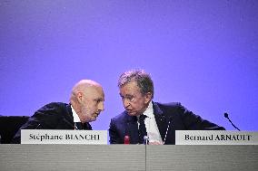 Luxury Group LVMH Group's 2024 Annual Results - Paris
