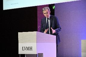 Luxury Group LVMH Group's 2024 Annual Results - Paris