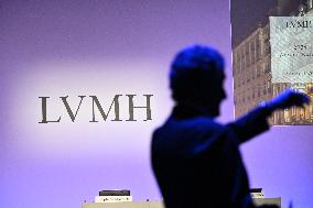 Luxury Group LVMH Group's 2024 Annual Results - Paris