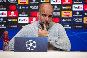 Manchester City Training Session And Press Conference - UEFA Champions League 2024/25 League Phase MD8